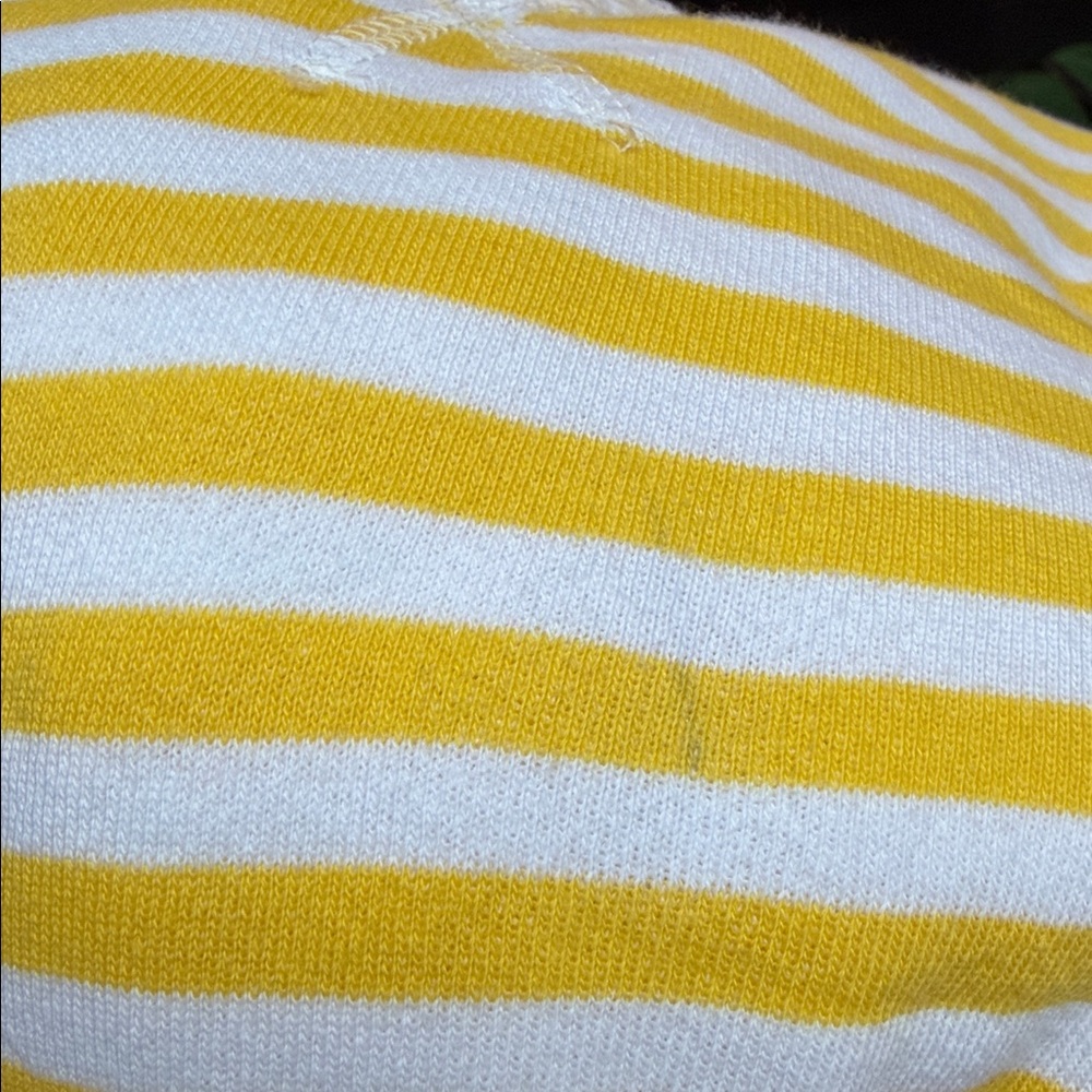 Free People Classic Striped Oversized Crewneck💛 - Picture 9 of 9
